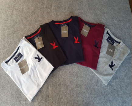 เสื้อ ยืด CC DOUBLE O SIZE S 34-36 ยาว 26